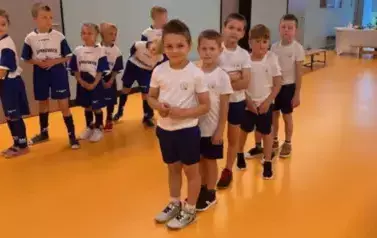 Komkursy sportowe, prozdrowotne -  Starszaki w akcji. 5