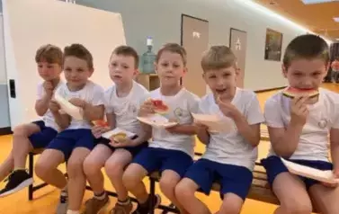 Komkursy sportowe, prozdrowotne -  Starszaki w akcji. 9