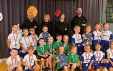 Komkursy sportowe, prozdrowotne -  Starszaki w akcji. 14