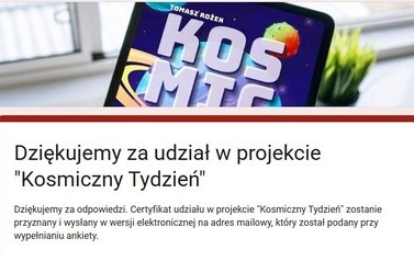 Kosmiczny tydzien_udział