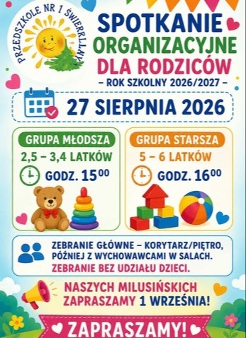 plakat informacyjny